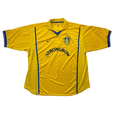 LEEDS UNITED 2000/02 AWAY FOOTBALL SHIRT (XXL)