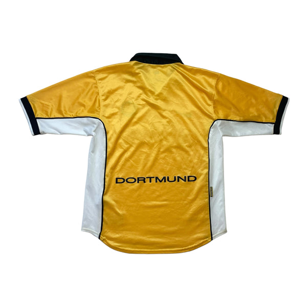 BORUSSIA DORTMUND 1998/00 HOME FOOTBALL SHIRT (M)