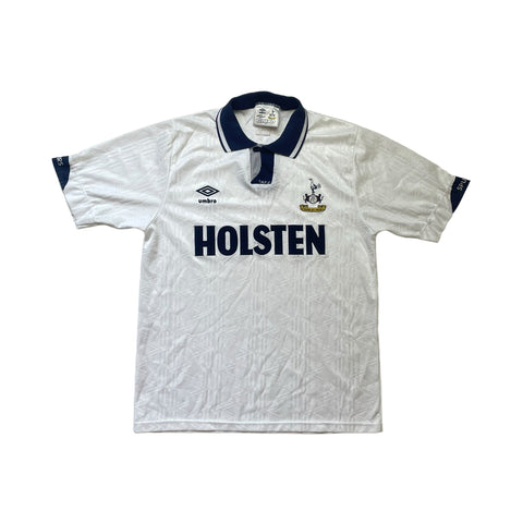 TOTTENHAM HOTSPUR 1991/93 HOME FOOTBALL SHIRT (M)